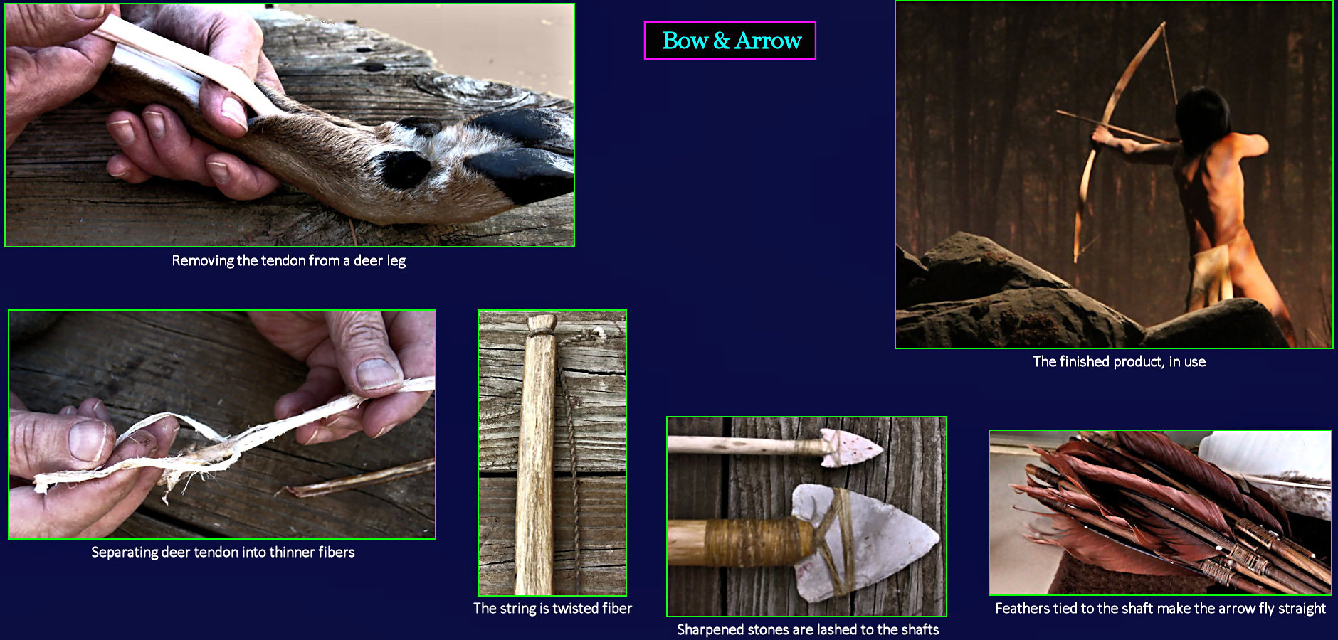 Bow and arrow